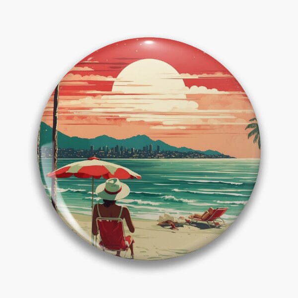 Item preview, Acapulco Mexico Vintage Poster designed and sold by TravelersGems.