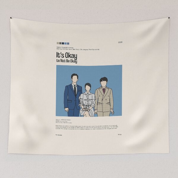 Item preview, It's Okay to Not Be Okay, Kdrama (2020) designed and sold by PinkandP.