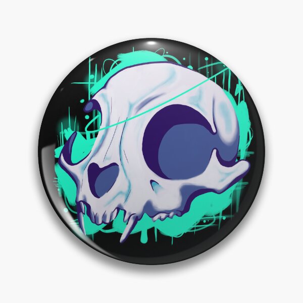 Item preview, Cat Skull designed and sold by KomiBuTT.