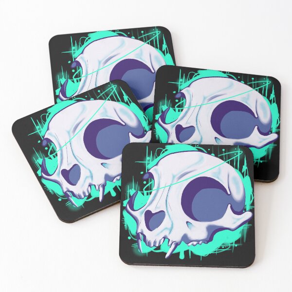 Item preview, Cat Skull designed and sold by KomiBuTT.
