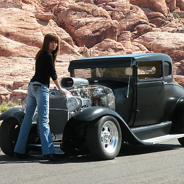 Artwork thumbnail, Hot Rod Rita... by Rita H. Ireland