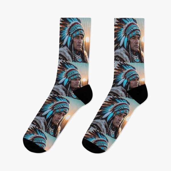Item preview, Native American Warrior Chief designed and sold by TheArtOfPat.