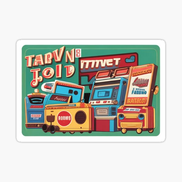 Item preview, "Travel back in time with our retro fonts and relive the good old days with a fun and nostalgic message." designed and sold by Nikola1818.