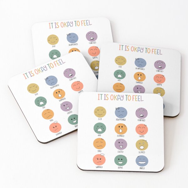 Item preview, It Is Okay To Feel: Emotions Print designed and sold by laneyebrown.