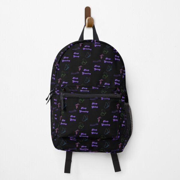 Item preview, Keep Going Keep Growing - Butterfly Growth - Black designed and sold by MadeByJadex.