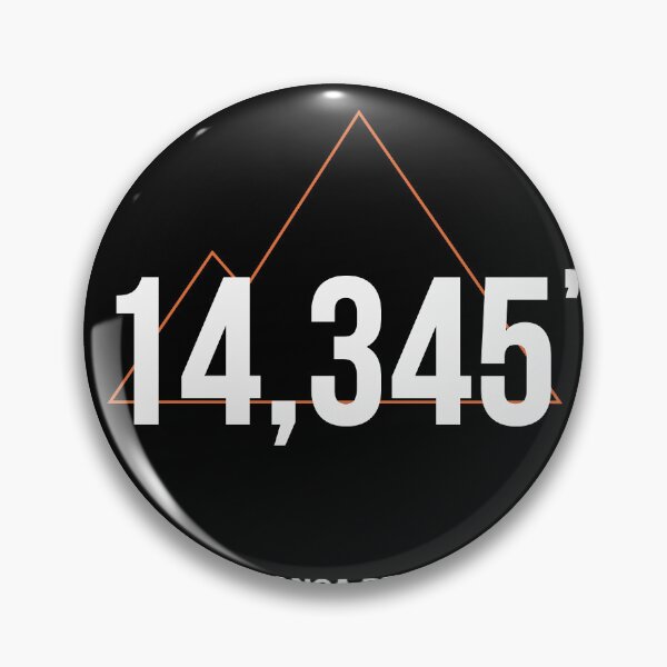 Item preview, Blanca Peak - Orange Lines designed and sold by High Peaks Collective.