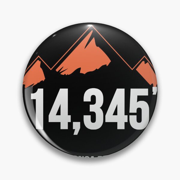 Item preview, Blanca Peak - Orange Range designed and sold by High Peaks Collective.