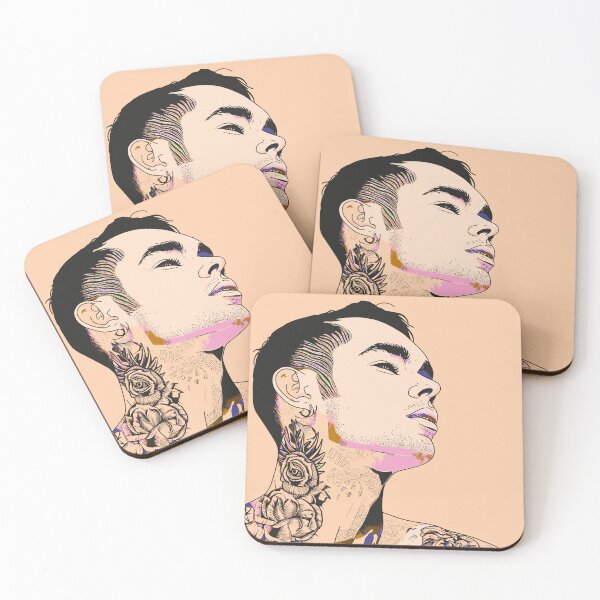 Item preview, the pensive tattoo guy designed and sold by Ursule-art.