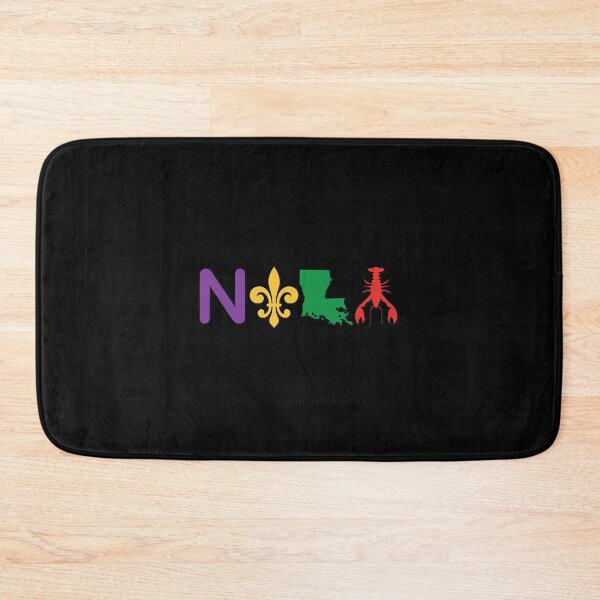 Item preview, NOLA, New Orleans, Louisiana, Crawfish, Mardi Gras designed and sold by KCaterDesign.