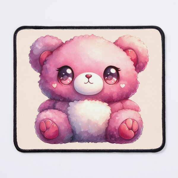 Item preview, Fuzzy Pink Bear designed and sold by CAutumnTrapp.