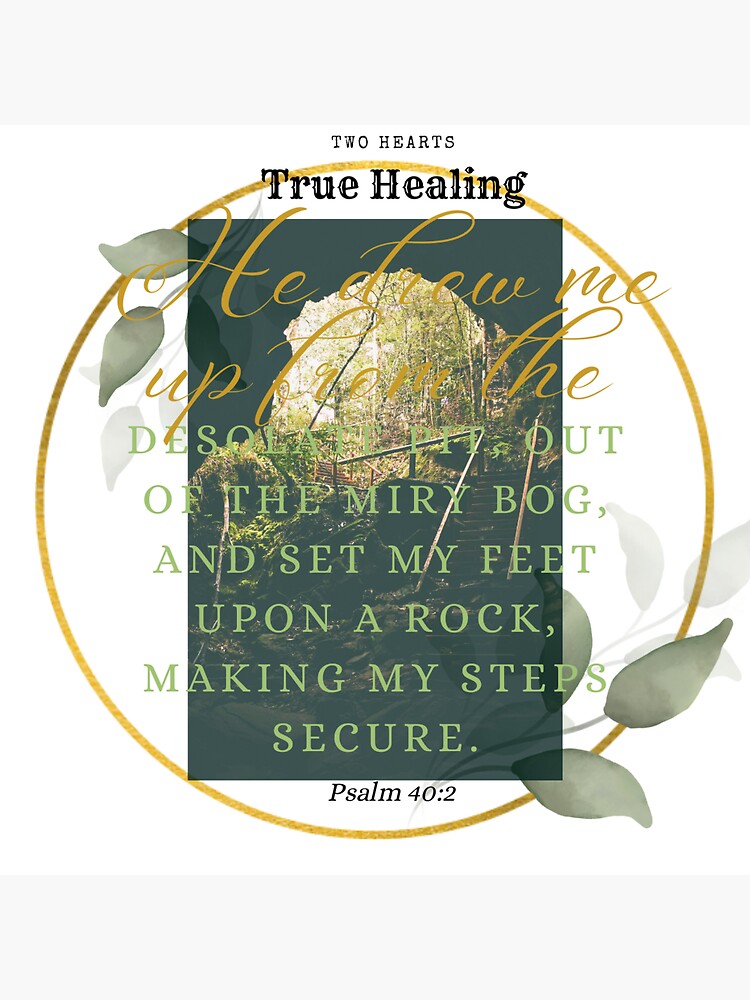 Thumbnail 3 of 3, Magnet, Out of the Bog - Psalm 40 designed and sold by ththpodcast.