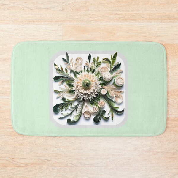 Item preview, Flannel Flower (Actinotus helianthi) Quilling Digital Australian Wildflower designed and sold by Rachael Taylor.