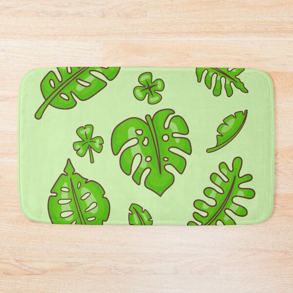 Item preview, Monstera Magic: Cute Leaves Collection Cartoon Icons designed and sold by hjian8219.