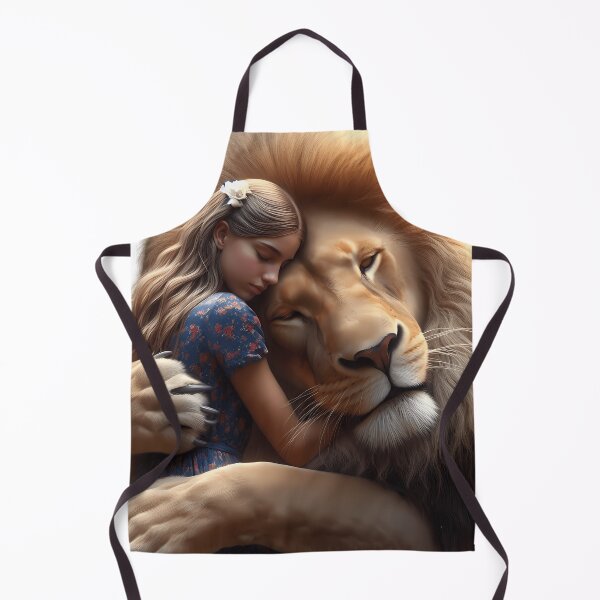 Item preview, Affectionate Lion and Child v2 designed and sold by iwcus.