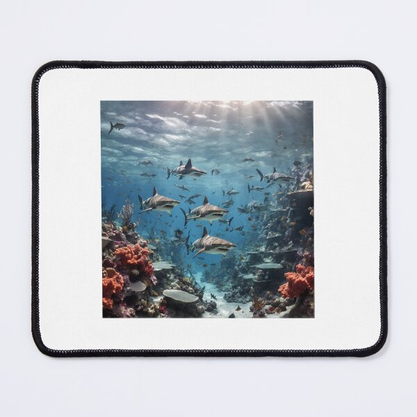 Item preview, caribbean reef sharks cruising designed and sold by VASH1031.