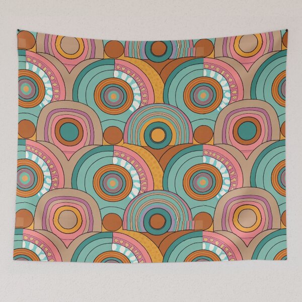 Item preview, Funky Fusion Abstract Groovy 70s Patterns  designed and sold by Tamas Das.