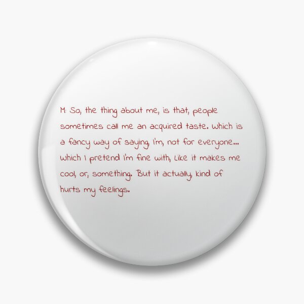 Item preview, Maddox hsmtmts "Acquired taste" monologue designed and sold by chandlersun.