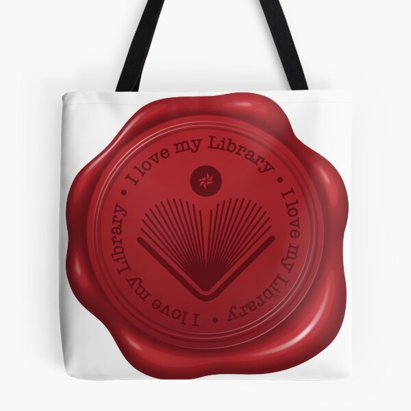 Item preview, I Love My Library Wax Seal designed and sold by ALIA Merchandise.