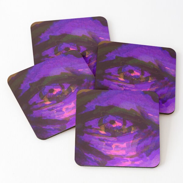Item preview, Purple eye designed and sold by pebmartwork.
