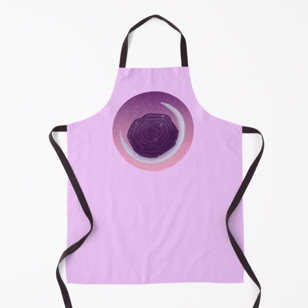 Item preview, purple lunar rose with pastel pink sky designed and sold by rainbowberry.