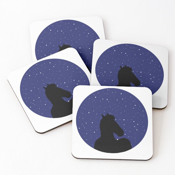 Item preview, Stargazing with BoJack and Sarah Lynn designed and sold by billieisokay.