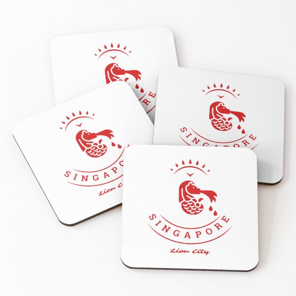 Item preview, Singapore Lion City सिंहपुर designed and sold by InkWhirl.