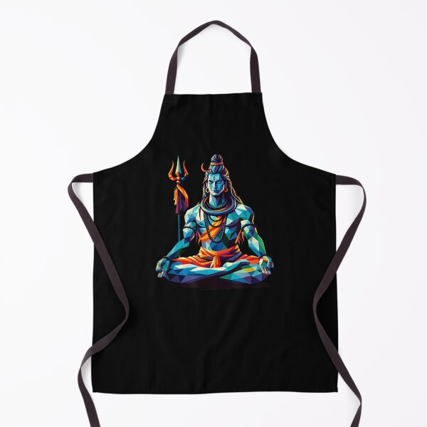 Item preview, Polygon Lord Shiva Hindu God Spiritual Meditation designed and sold by taaddison50.