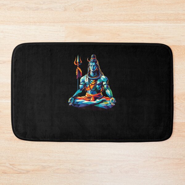 Item preview, Polygon Lord Shiva Hindu God Spiritual Meditation designed and sold by taaddison50.