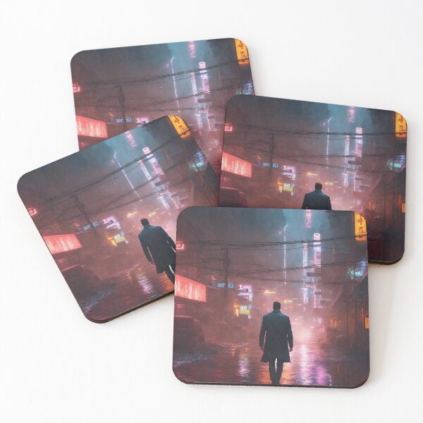 Item preview, Neon Noir Rainy Night designed and sold by John v p.