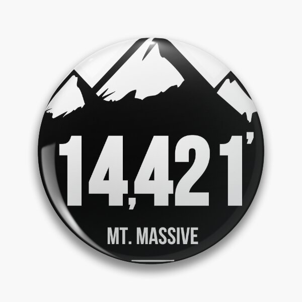 Item preview, Mt Massive - Rays Black & White designed and sold by High Peaks Collective.