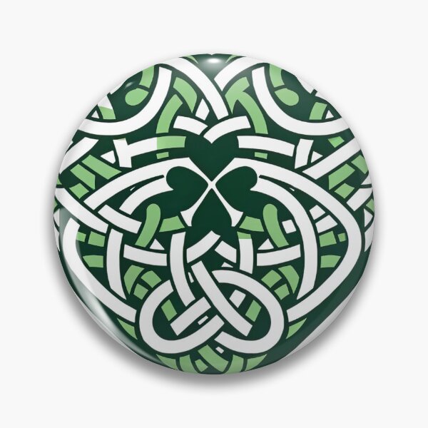 Item preview, Celtic Knot Heart Design in Green St.Patrick"s Day designed and sold by au2515.