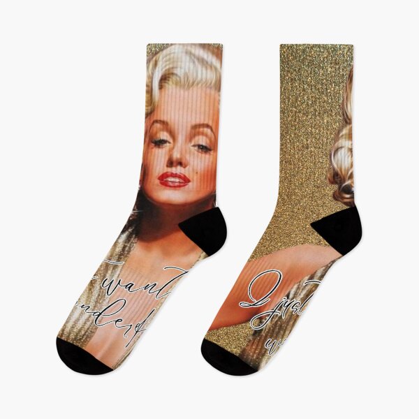 Item preview, I Just Want To Be Wonderful Marilyn Monroe Quote designed and sold by Vicky021.