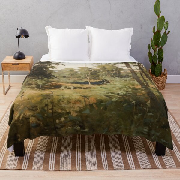Item preview, Enchanted Forest Landscape - Rustic Nature Scenery designed and sold by OldSoulPrints.
