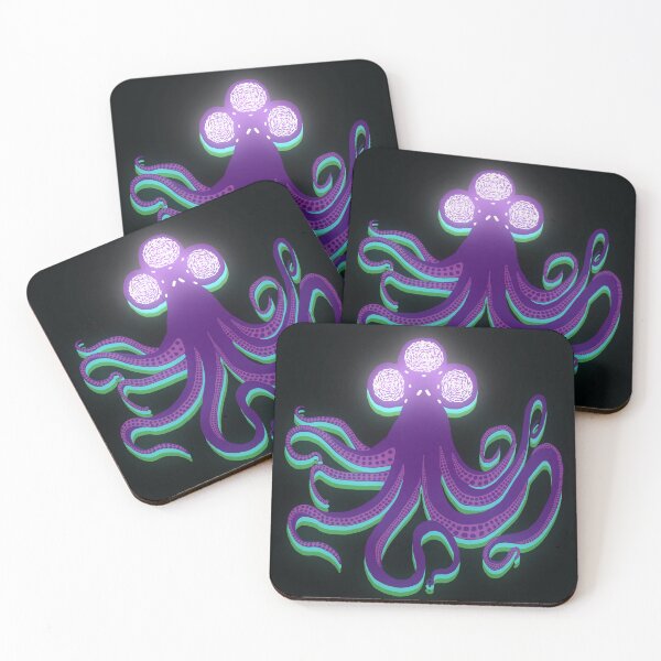 Item preview, Cosmic Glitch Octopus designed and sold by Blackbird70.