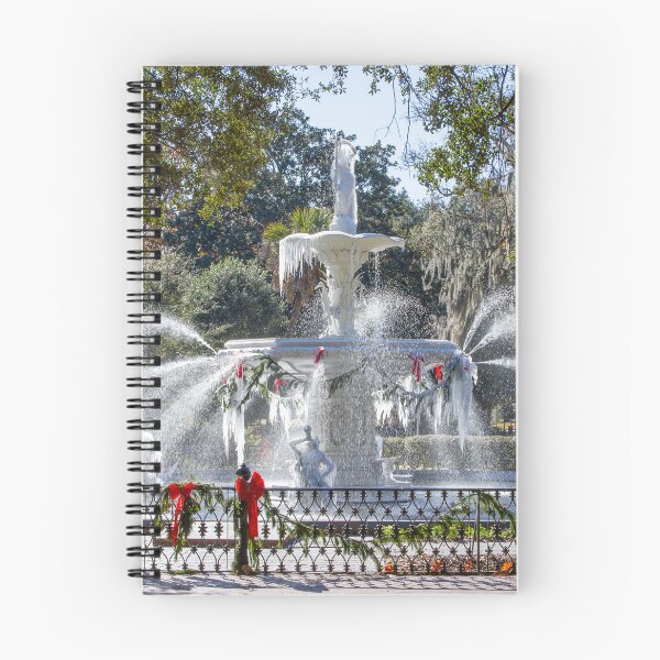 Item preview, Savannah: Frozen Forsyth Park Fountain Photos designed and sold by For91days-Blog.