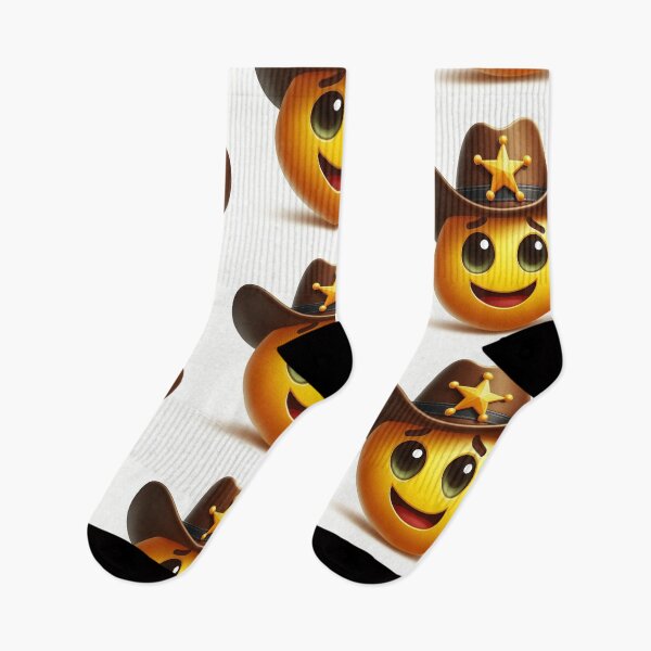 Item preview, Saddle Up Cowboy Emoji Sheriff designed and sold by shanblue6.