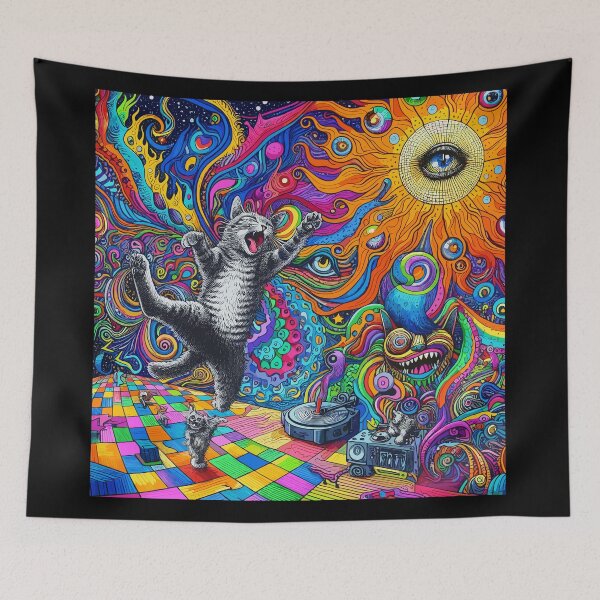 Item preview, cat madness designed and sold by Gacram.