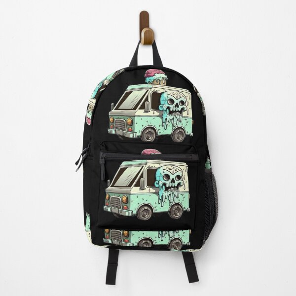 Item preview, Skulls & Scoops Ice Cream Truck designed and sold by unthinkabletees.