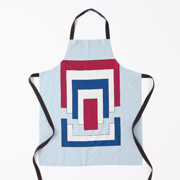 Item preview, Rectangle Abstract in Red, White, and Blue designed and sold by Azure Lion Productions.