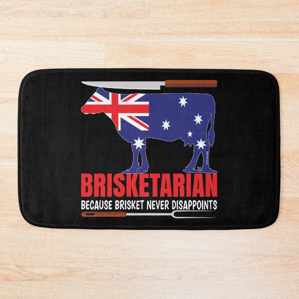 Item preview, BRISKETARIAN. BECAUSE BRISKET NEVER DISAPPOINTS. For Australian Butchers, Meat Eaters, BBQ Lovers, Keto and Carnivore Diet, Proper Human Diet and Healthy Nutrition designed and sold by Made by Tamar.