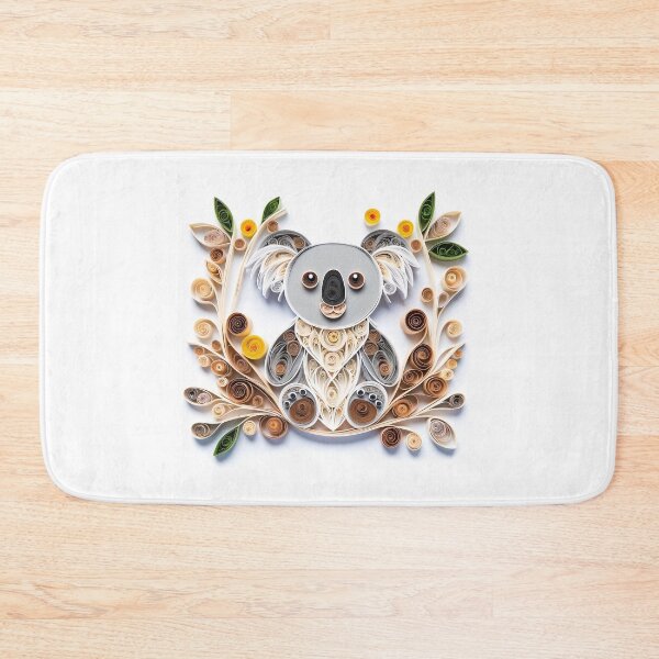Item preview, Koala Australian Animal Digital Quilling designed and sold by Rachael Taylor.