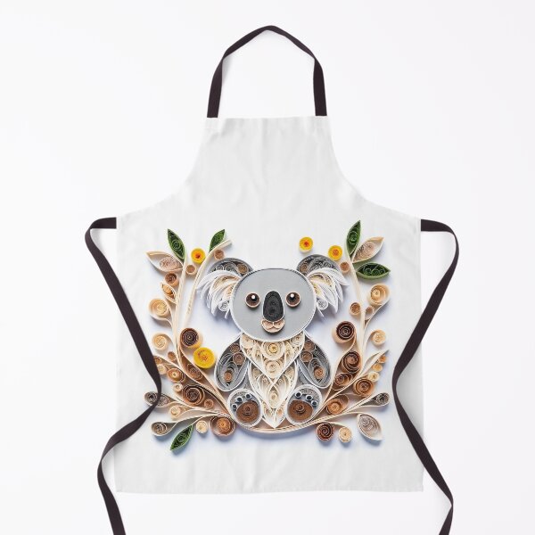Item preview, Koala Australian Animal Digital Quilling designed and sold by Rachael Taylor.