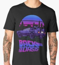 Camiseta premium para hombre Back to the Oasis - Ready player One