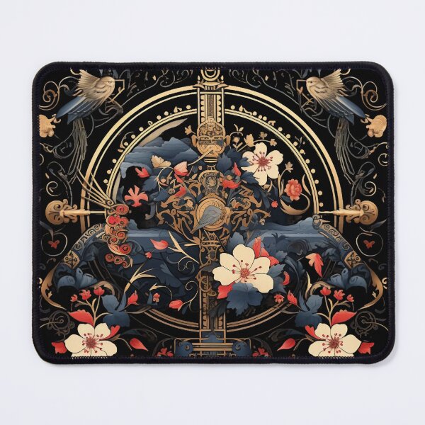 Item preview, Samurai Crest Symphony designed and sold by Obsidian Ink by Wilshire.
