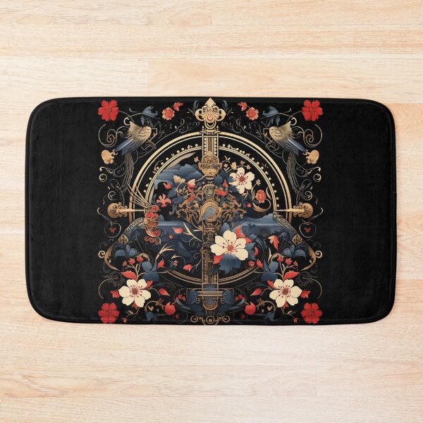 Item preview, Samurai Crest Symphony designed and sold by Obsidian Ink by Wilshire.