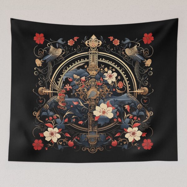 Item preview, Samurai Crest Symphony  designed and sold by Obsidian Ink by Wilshire.