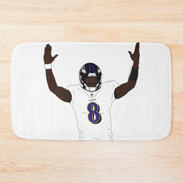 Item preview, Lamar Jackson Baltimore Ravens touchdown designed and sold by SportsByBeau.