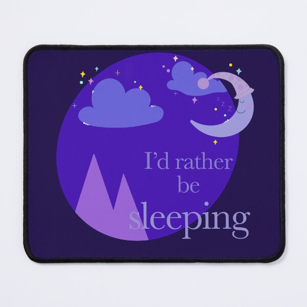 Item preview, I’d rather be sleeping designed and sold by BlackEnBlanche.