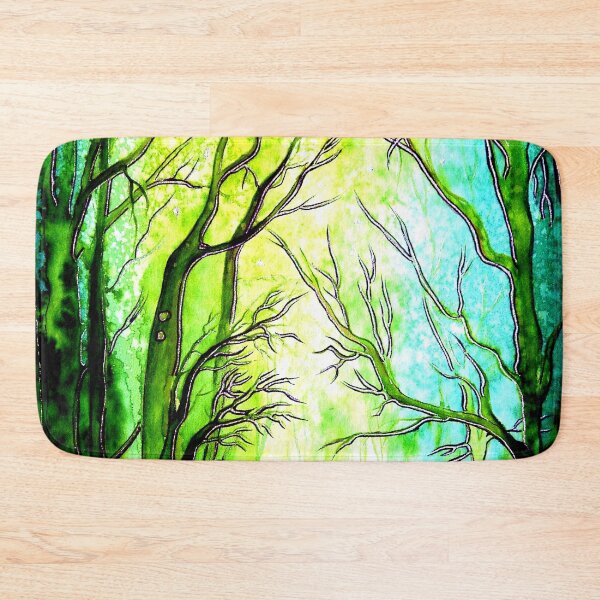 Item preview, Mystical Trees in Green designed and sold by Linda Callaghan.