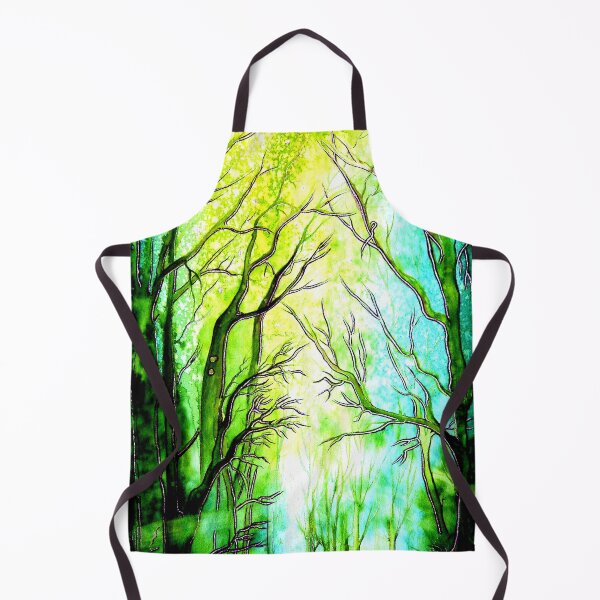 Item preview, Mystical Trees in Green designed and sold by Linda Callaghan.